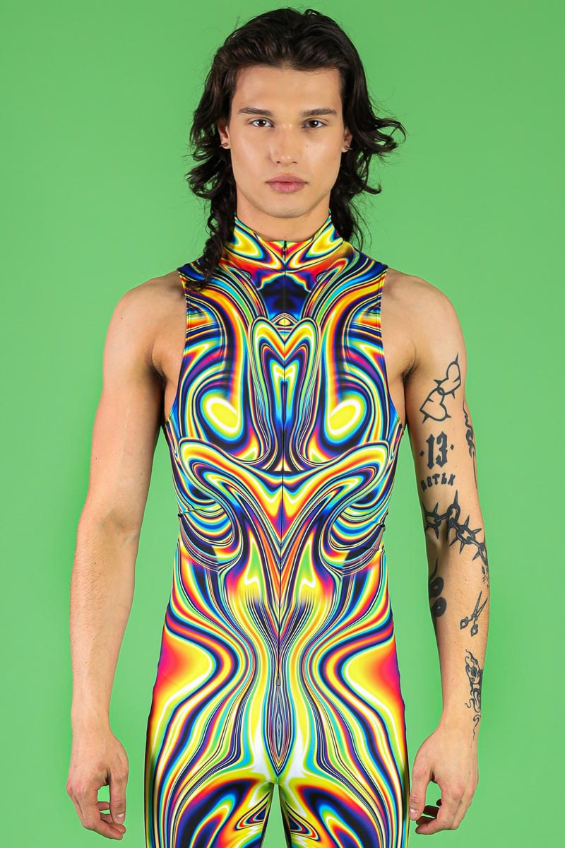 Acid Flux Sleeveless Costume for Men