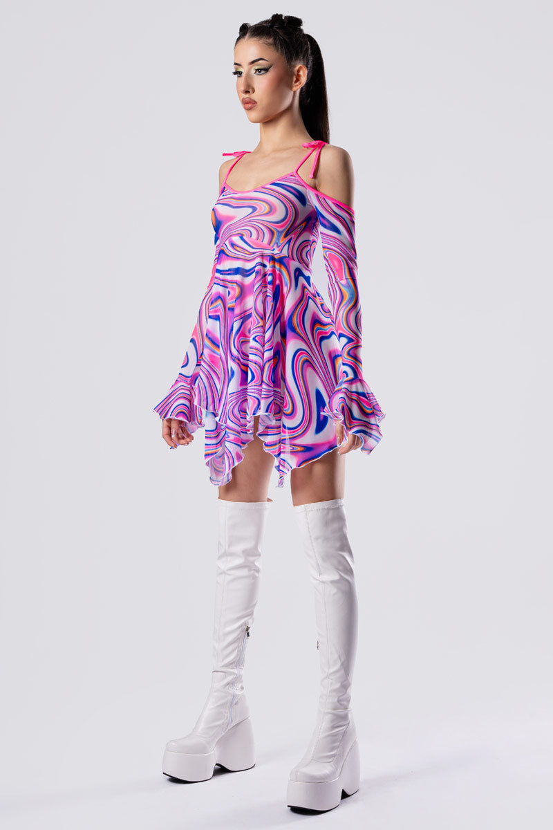 cotton-candy-mesh-strappy-dress-side-view