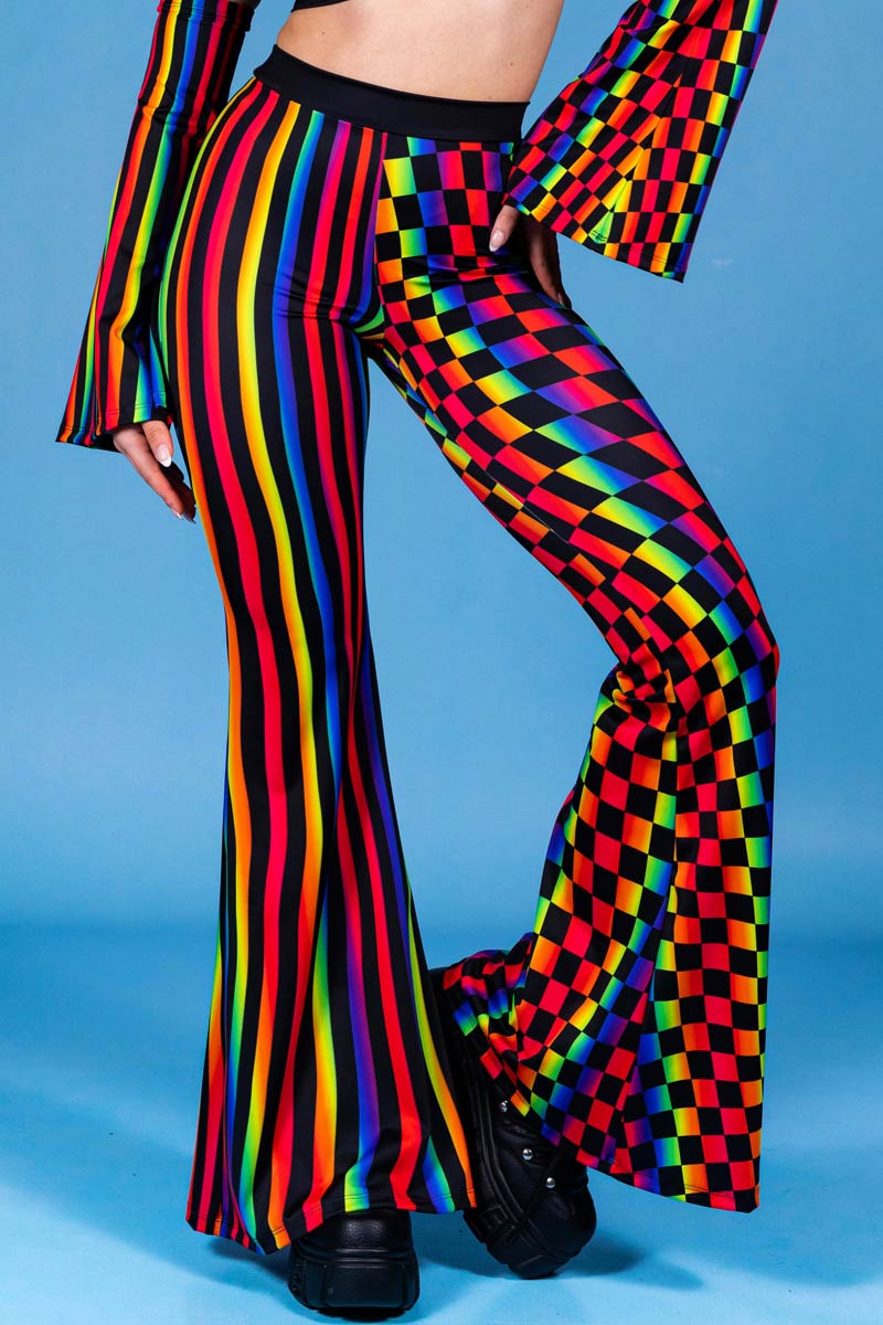 Disco Duality Bell Bottoms Close View