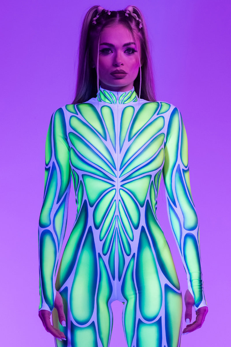 glowfly-costume-with-front-zipper-close-view-uv