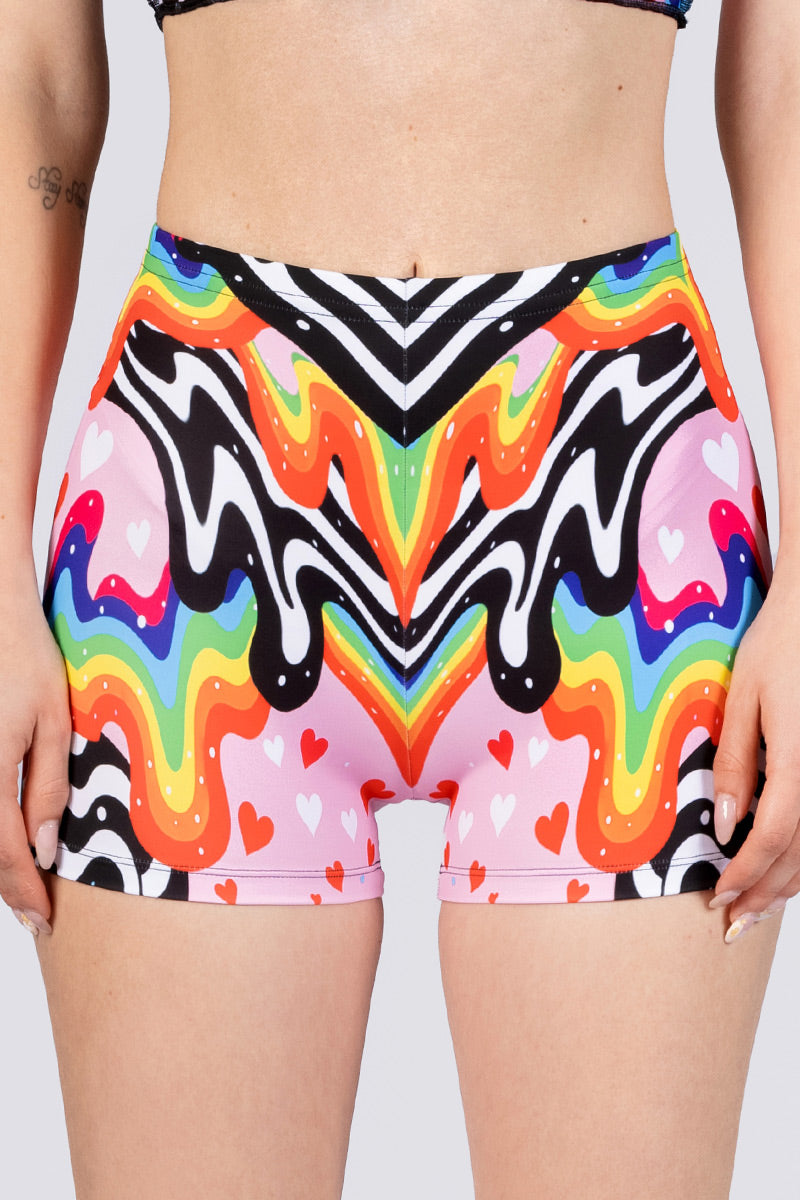 melty-love-high-waisted-shorts-set-close-front-view