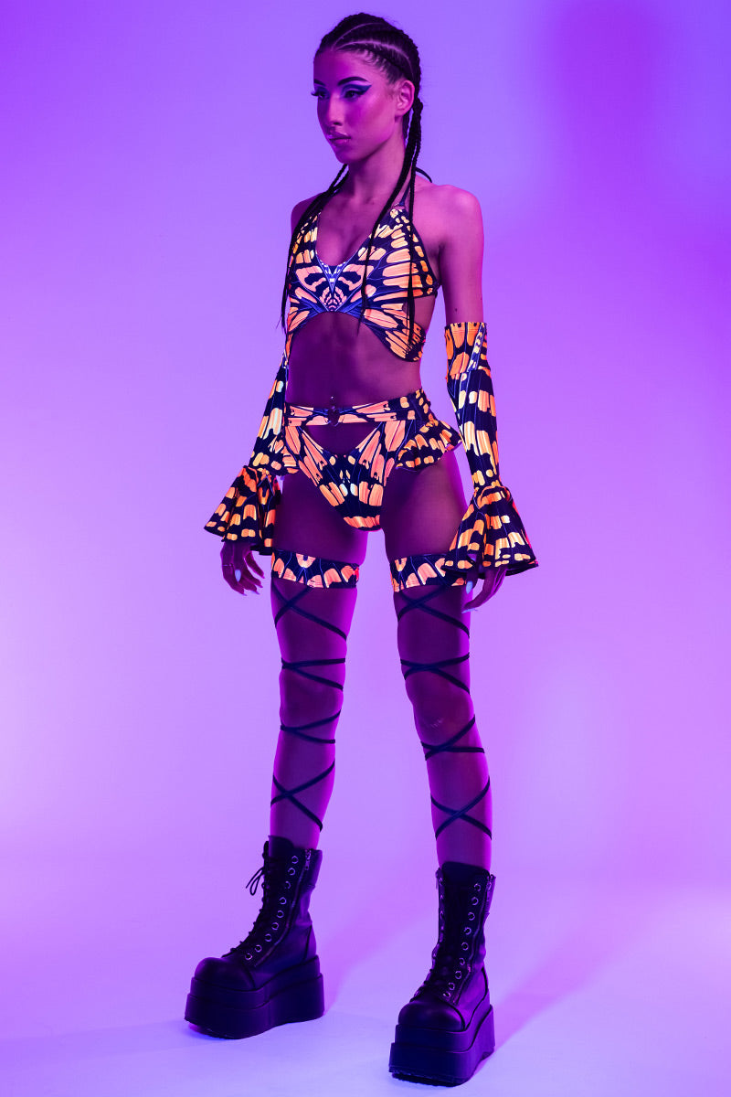 monarch-butterfly-cut-out-ruffle-shorts-set-side-view-uv