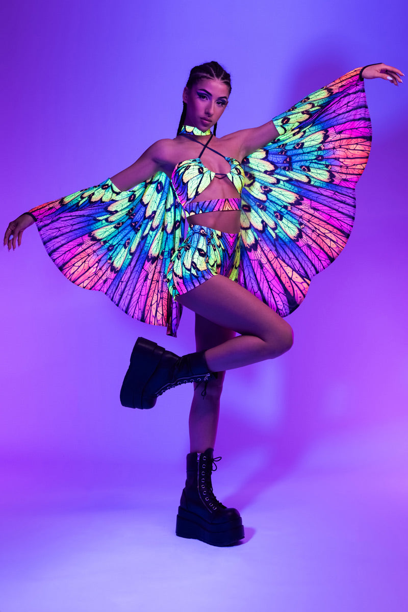 neon-nymph-v-string-crop-top-side-view-uv