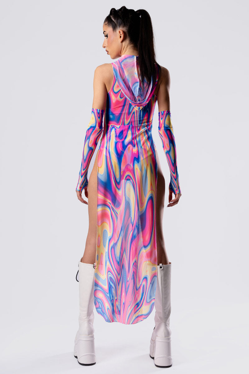 neon-sweetness-mesh-tunic-dress-back-view