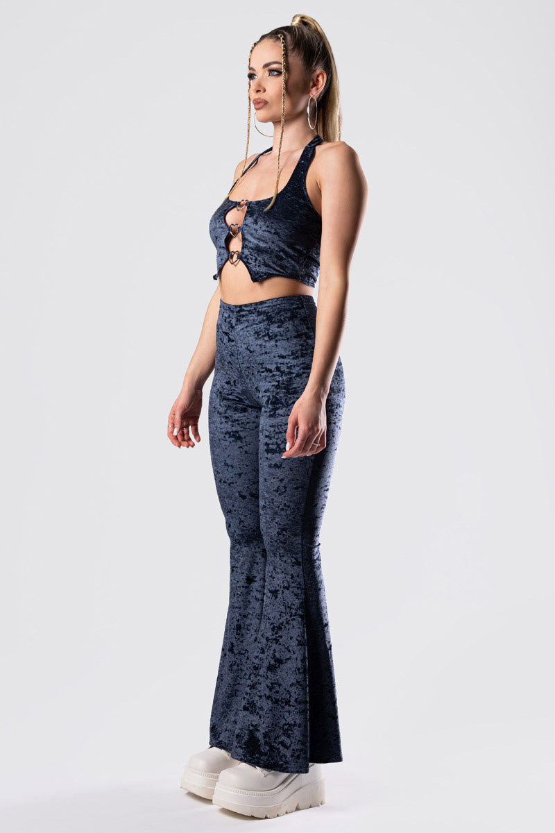 nightshade-flare-pants-blue-velvet-side-view