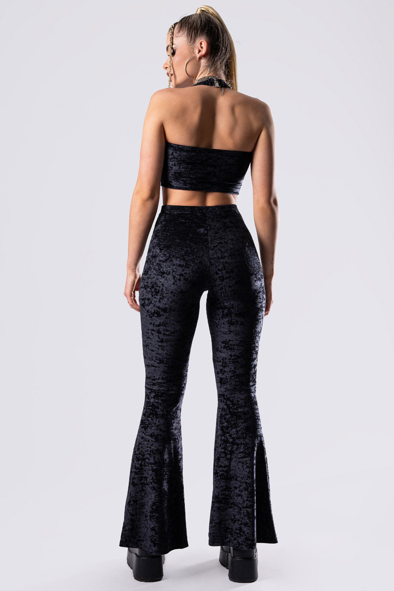 obsidian-muse-black-velvet-flare-pants-back-view