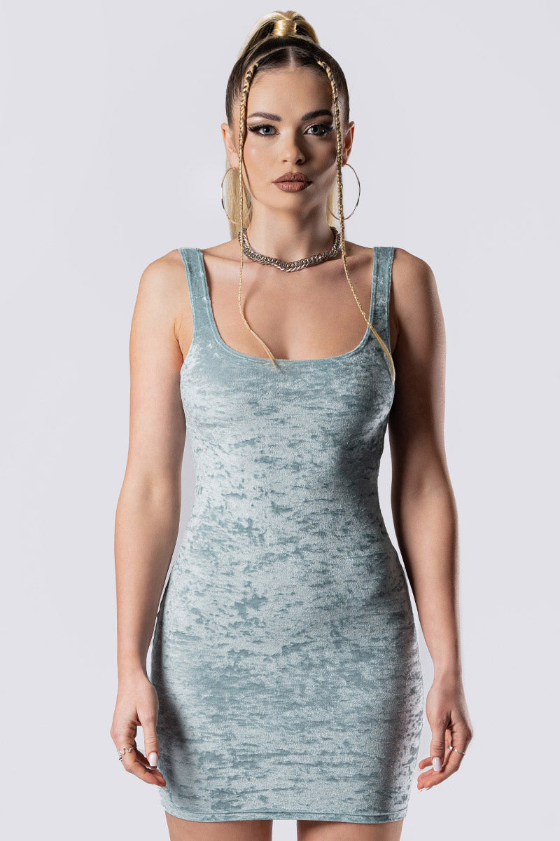 sea-foam-square-neck-bodycon-dress-blue-velvet-close-view
