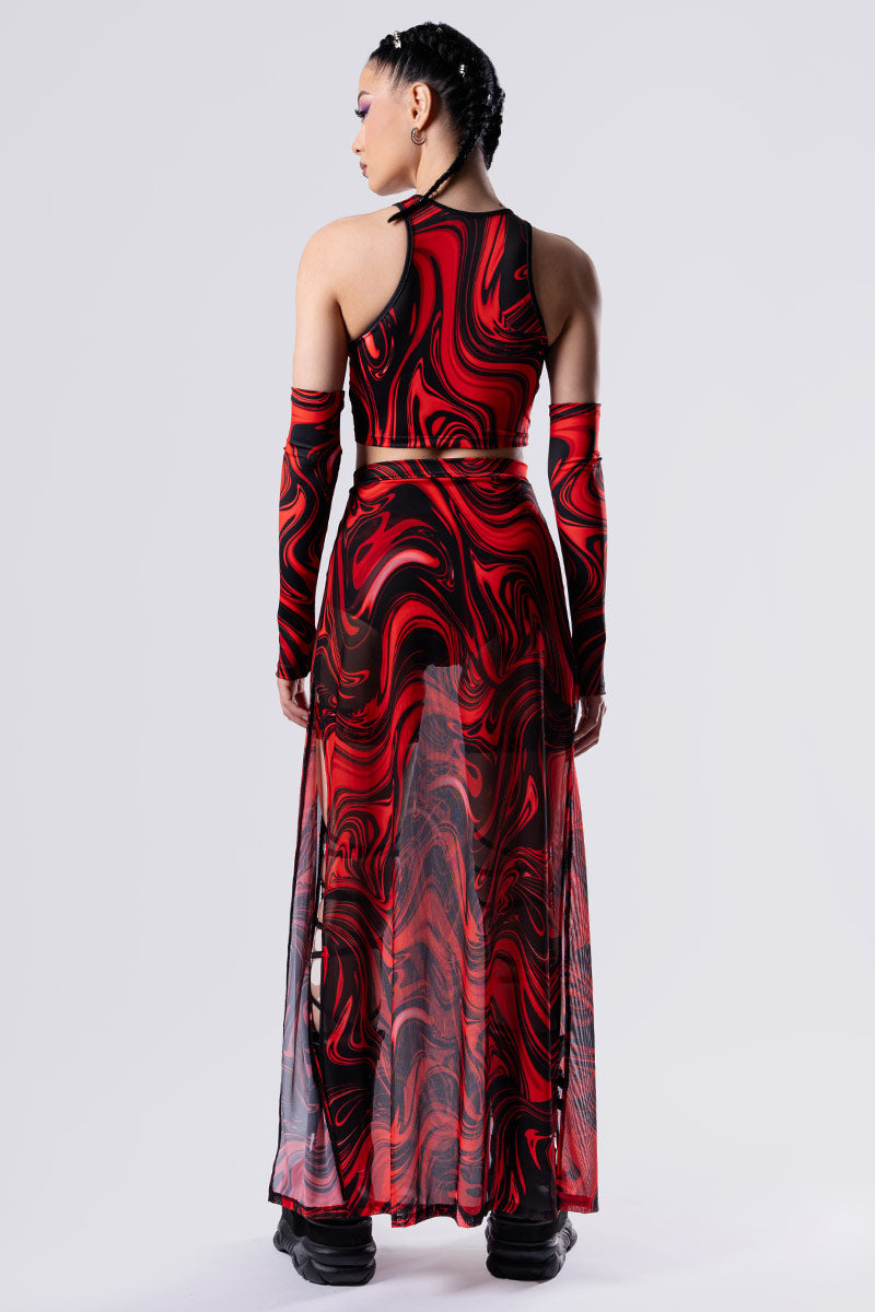 underground-angel-sheer-maxi-skirt-set-back-view