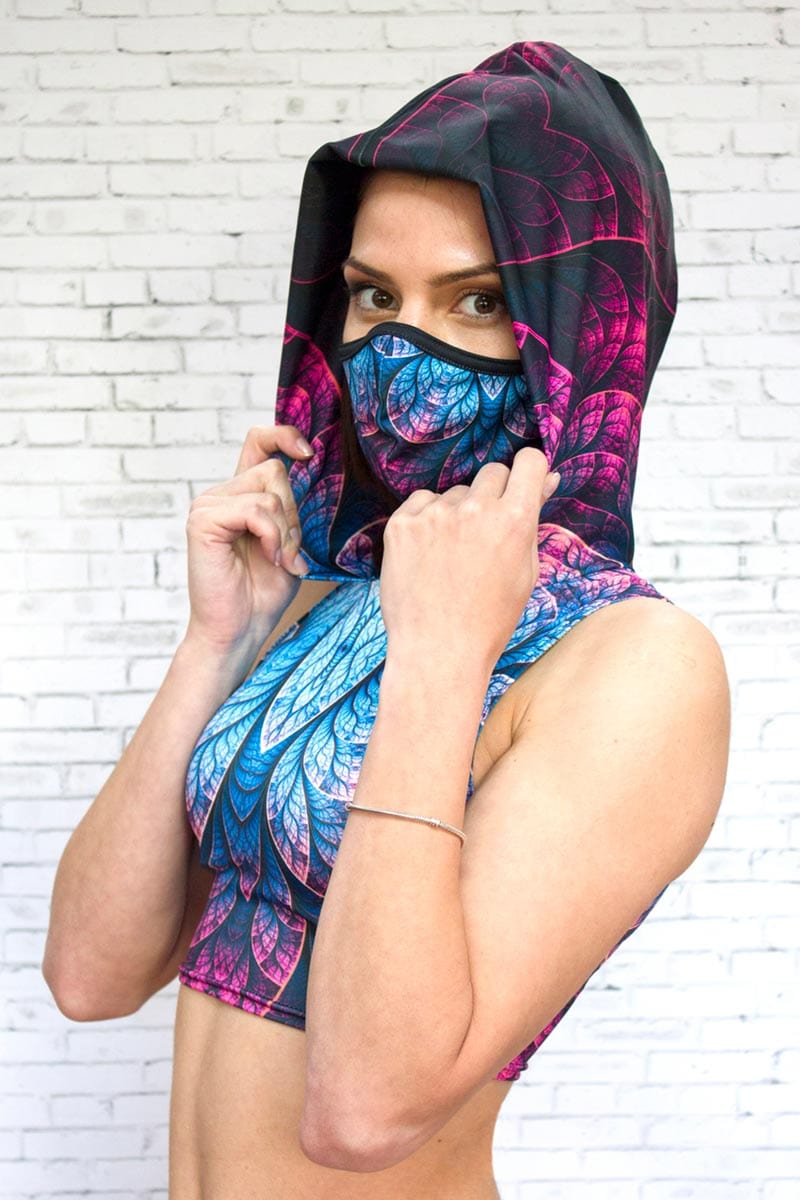 Lotus Reusable Face Mask Right View
