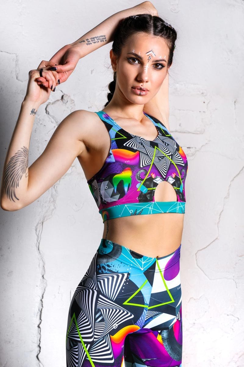 Mind Game Bra Top Side View