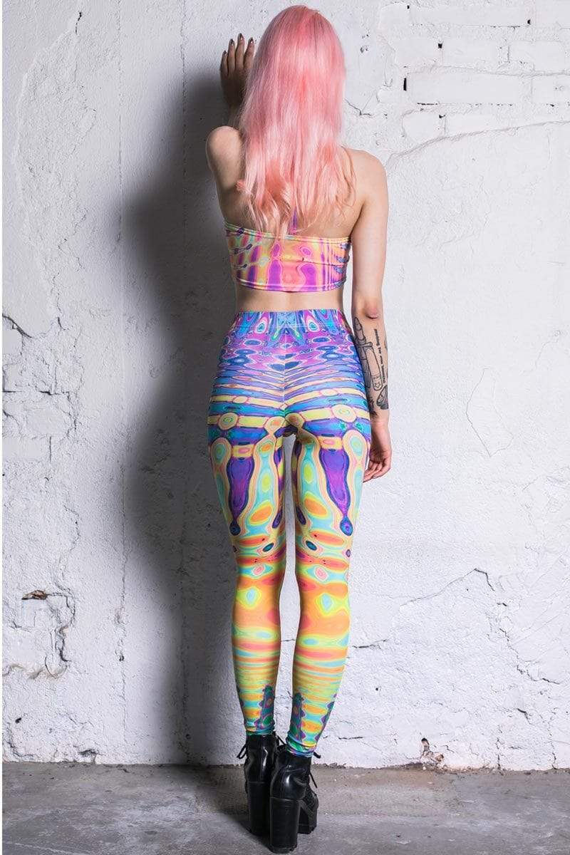 Reflective Leggings Back View
