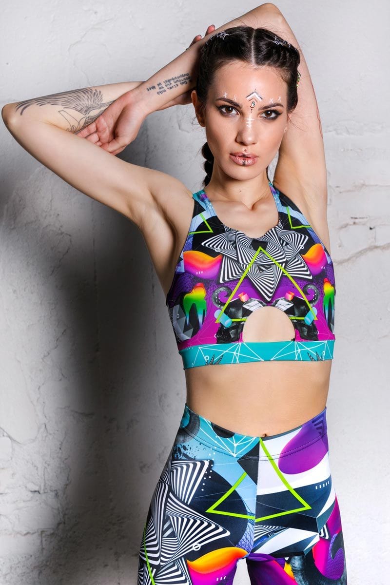 Mind Game Bra Top Front View