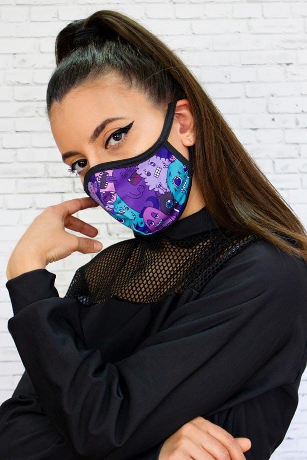 Goblins Reusable Face Mask Right View